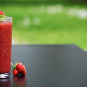 Das perfekte Rezept für einen Erdbeer-Smoothie